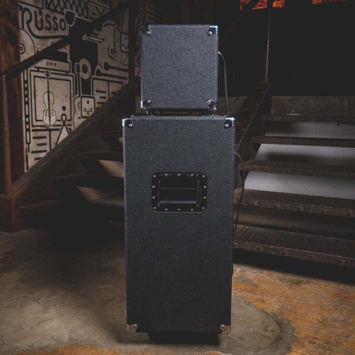 Ampeg 1985 V3 Amplifier Head And Cabinet - Used