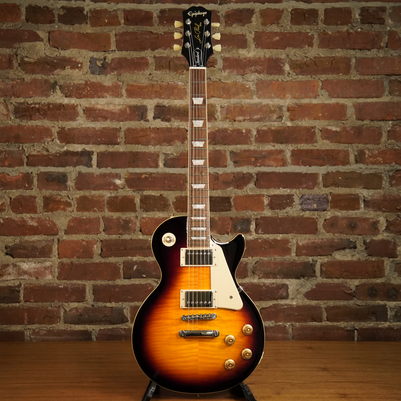 Epiphone Les Paul Standard Electric Guitar, 50's Vintage Sunburst - Used