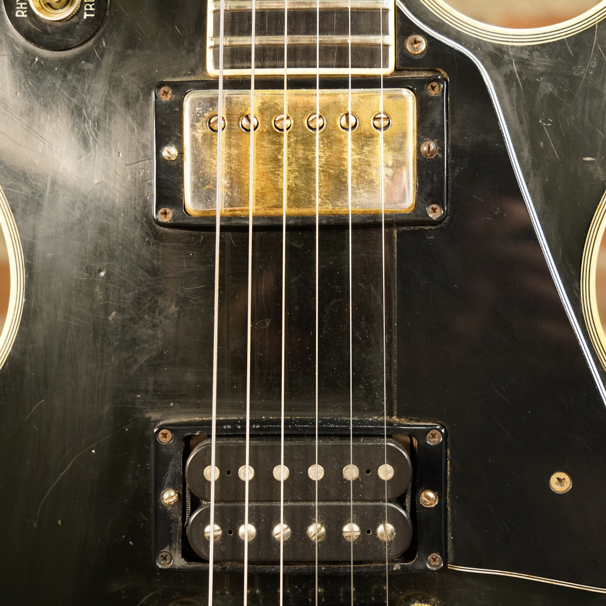 Gibson Custom 1979 Les Paul Custom Electric Guitar, Ebony With OHSC - Used