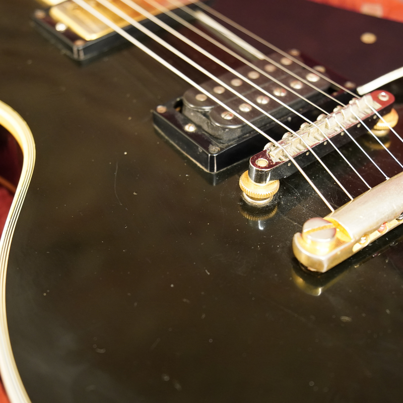 Gibson Custom 1979 Les Paul Custom Electric Guitar, Ebony With OHSC - Used