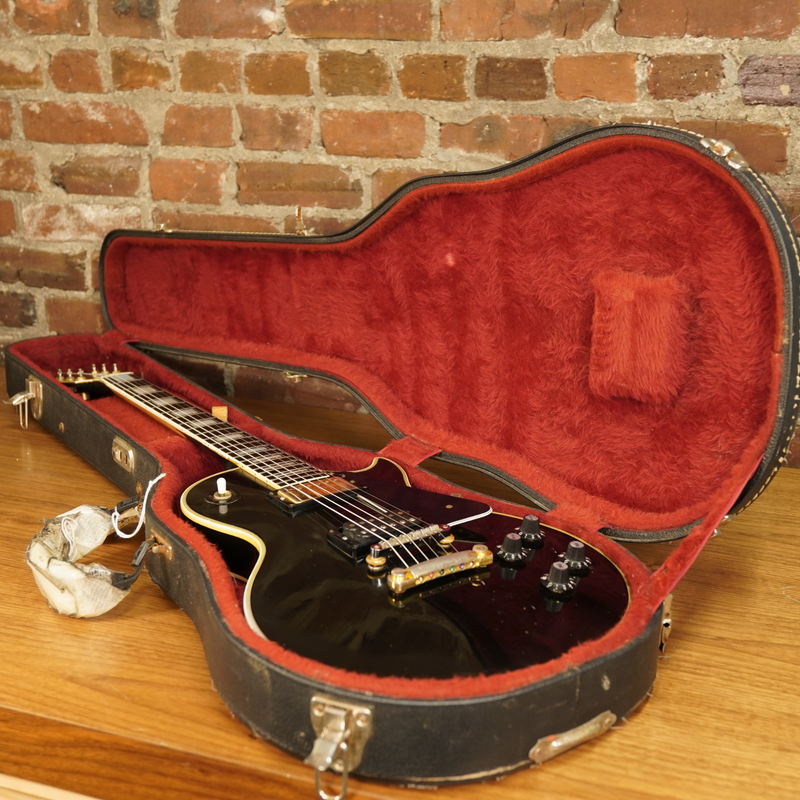 Gibson Custom 1979 Les Paul Custom Electric Guitar, Ebony With OHSC - Used