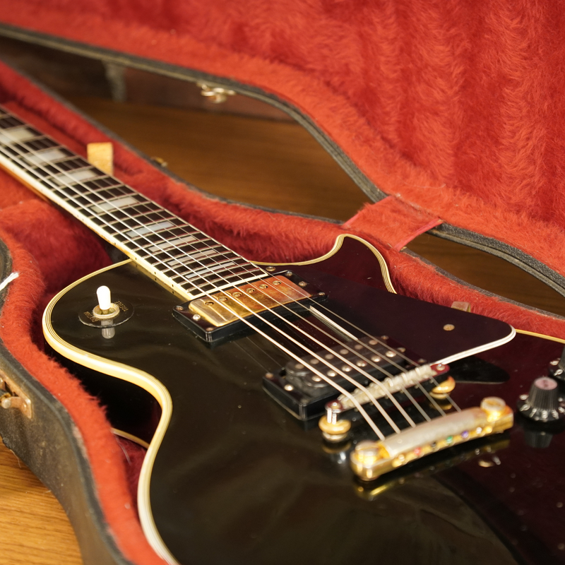 Gibson Custom 1979 Les Paul Custom Electric Guitar, Ebony With OHSC - Used