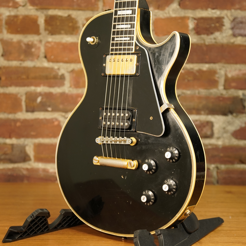 Gibson Custom 1979 Les Paul Custom Electric Guitar, Ebony With OHSC - Used