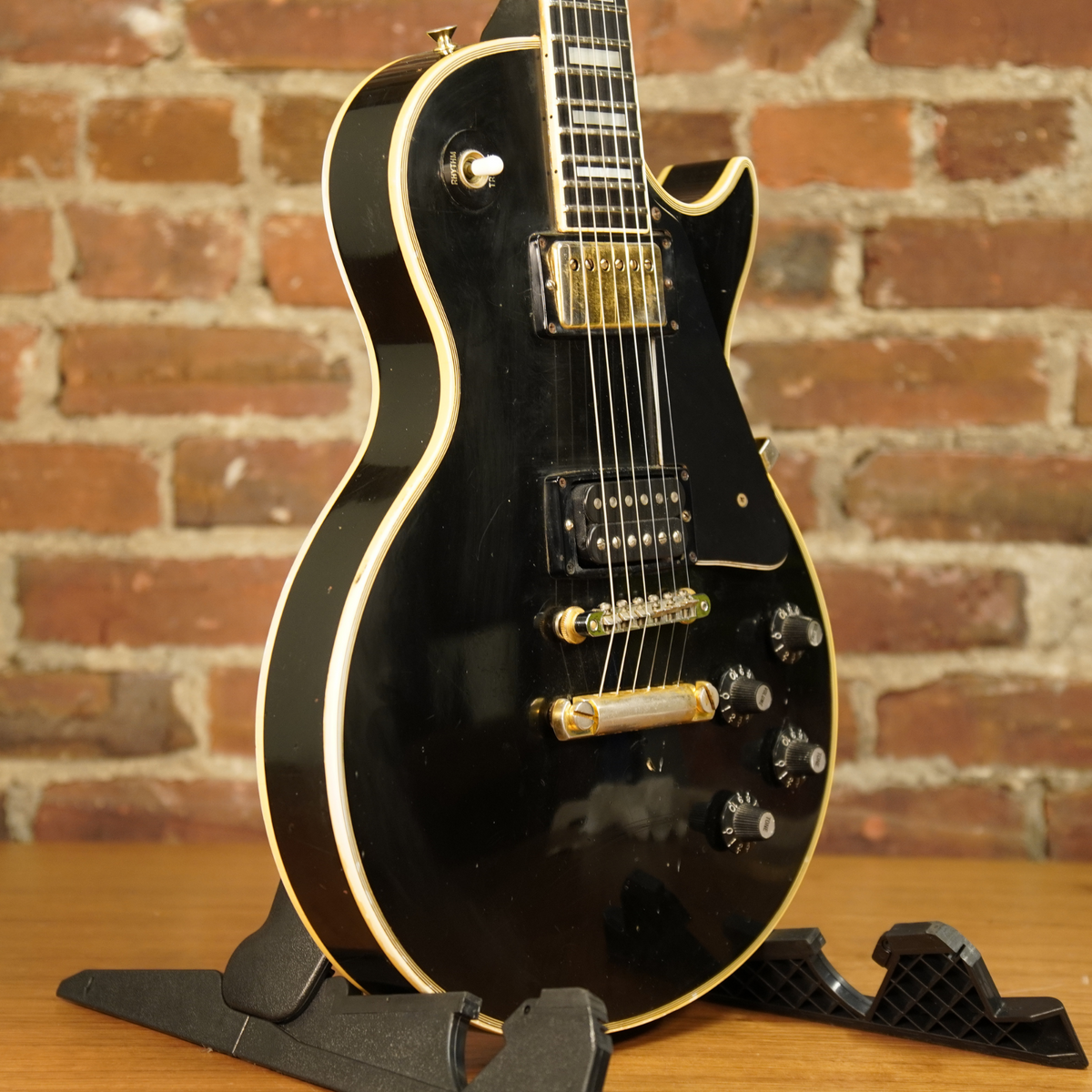 Gibson Custom 1979 Les Paul Custom Electric Guitar, Ebony With OHSC - Used