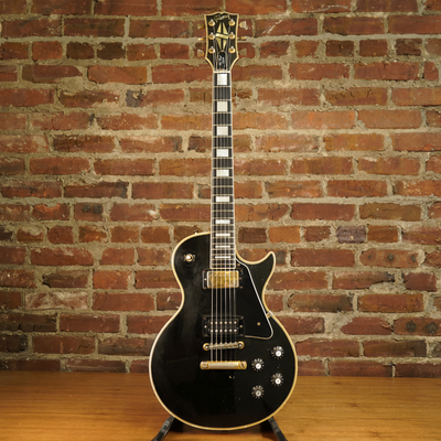 Gibson Custom 1979 Les Paul Custom Electric Guitar, Ebony With OHSC - Used