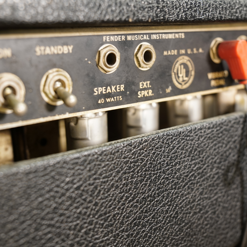 1969 Fender Bandmaster TFL 5005D 40W Amplifier Head With Footswitch - Used