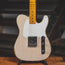 2015 Fender Custom Shop Limited '55 Esquire Electric Guitar, Relic White Blonde - Used