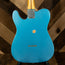 2021 Fender Vintera 50's Roadworn Telecaster Electric Guitar, Lake Placid Blue with Hard Case - Used