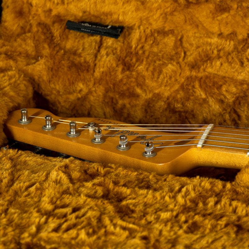 2021 Fender Vintera 50's Roadworn Telecaster Electric Guitar, Lake Placid Blue with Hard Case - Used