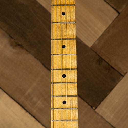 2021 Fender Vintera 50's Roadworn Telecaster Electric Guitar, Lake Placid Blue with Hard Case - Used