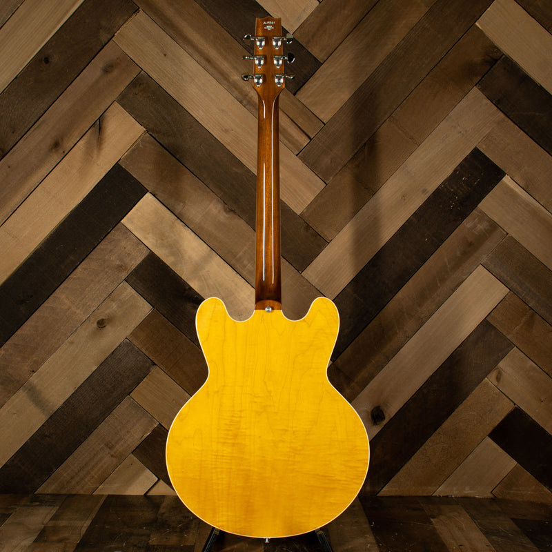 2021 Heritage H-530 Hollow Body Electric Guitar, Antique Natural with OHSC - Used