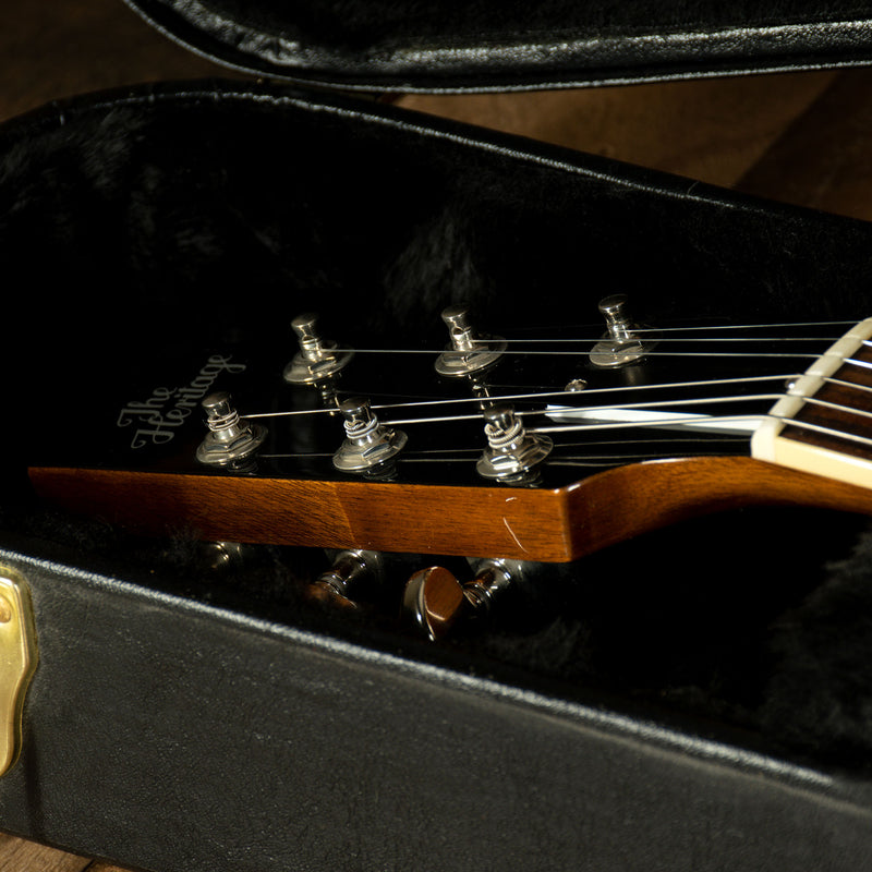 2021 Heritage H-530 Hollow Body Electric Guitar, Antique Natural with OHSC - Used