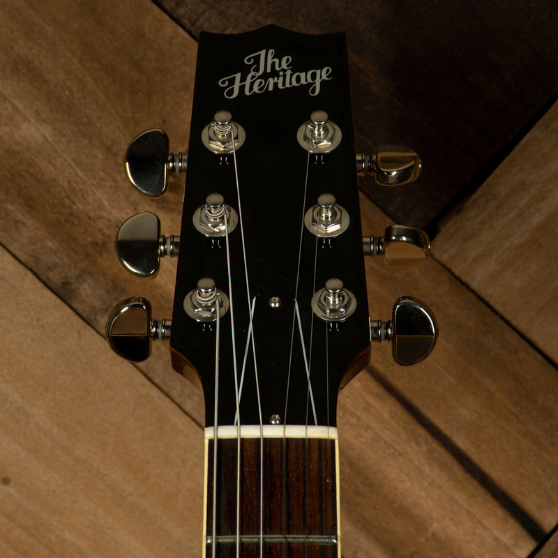 2021 Heritage H-530 Hollow Body Electric Guitar, Antique Natural with OHSC - Used
