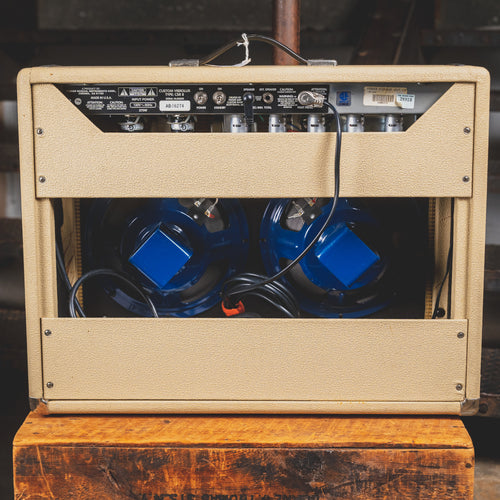 Fender 1995 Custom Vibrolux Reverb Combo Amplifier, Blonde With Slip Cover - Used