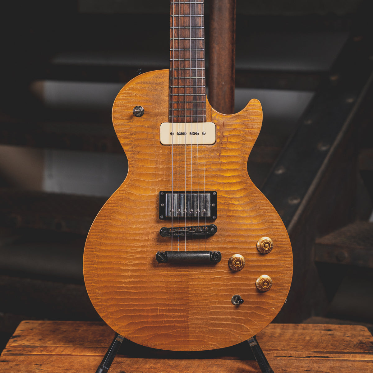 Gibson 2006 Les Paul BFG Electric Guitar, Transparent Gold With OHSC - Used