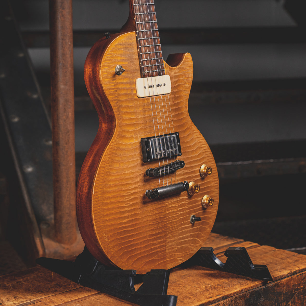 Gibson 2006 Les Paul BFG Electric Guitar, Transparent Gold With OHSC - Used