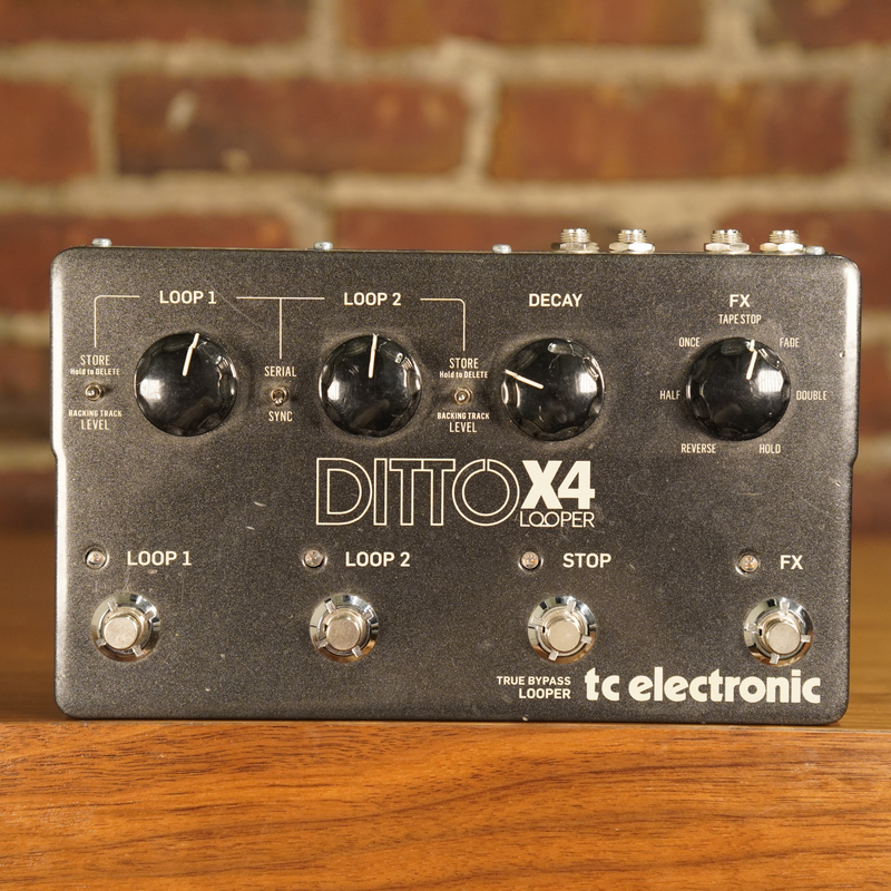 TC Electronic Ditto X4 Looper Effect Pedal With Box - Used