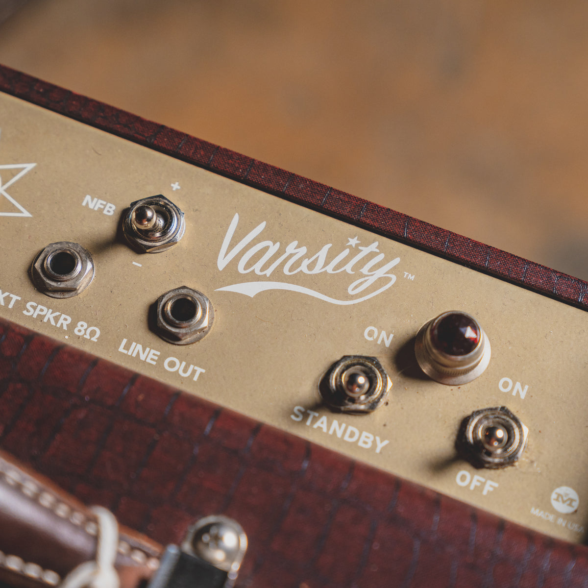 Magnatone 2012 Varsity Cathedral Combo Amplifier, Burgundy - Used