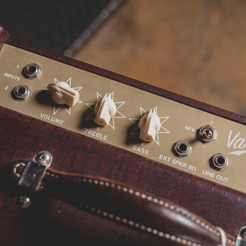 Magnatone 2012 Varsity Cathedral Combo Amplifier, Burgundy - Used