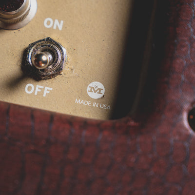 Magnatone 2012 Varsity Cathedral Combo Amplifier, Burgundy - Used
