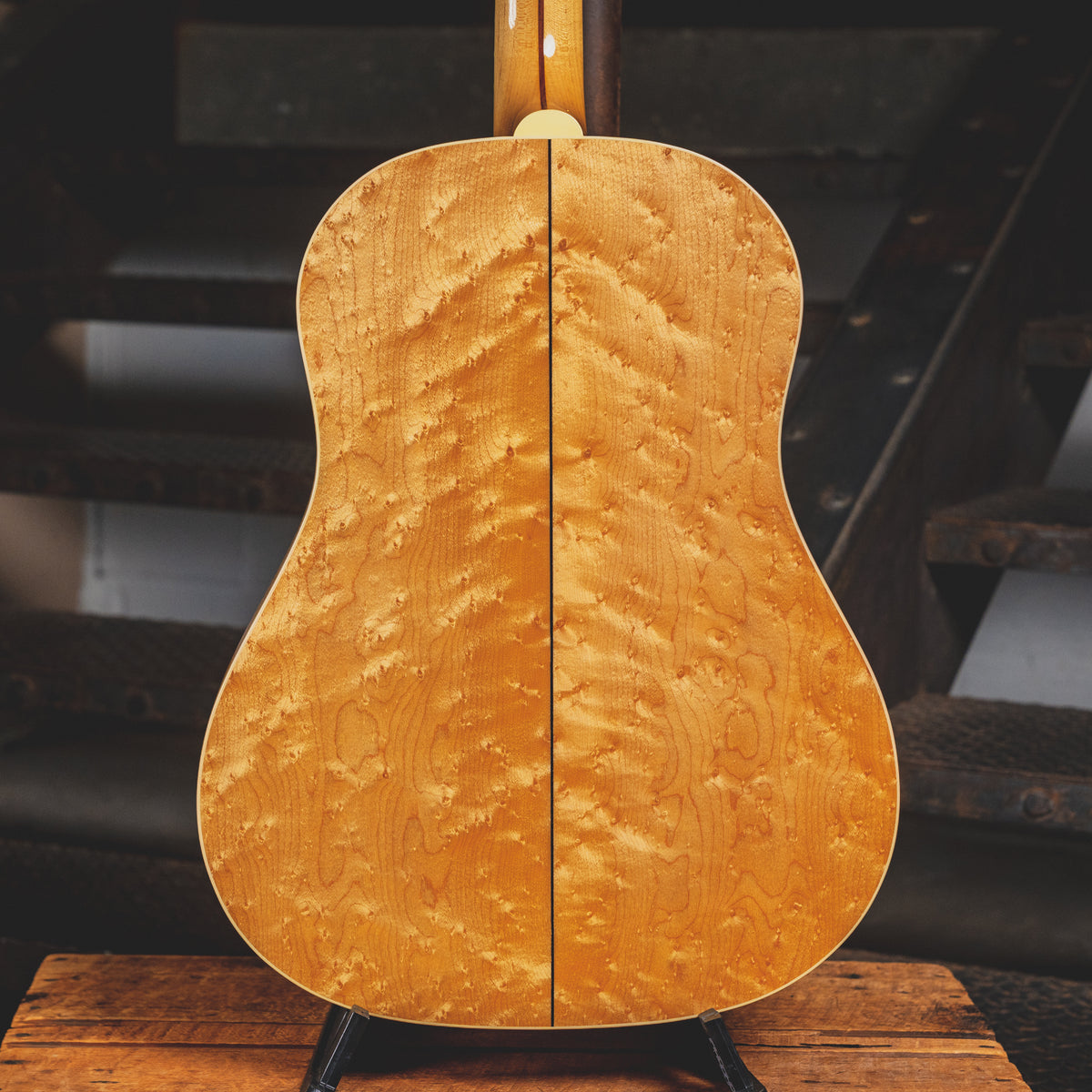 Gibson 1995 Advanced Jumbo Birdseye Acoustic Guitar, Maple Back And Sides, With OHSC - Used