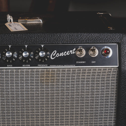 1982 Fender Concert 4X10 Combo Guitar Amplifier w/ Slip Cover - Used