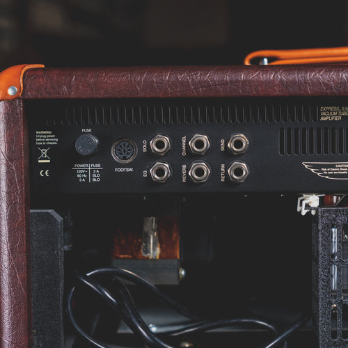 2014 Mesa Boogie Express 50 Amplifier Head and Matching 1x12" Cabinet, British Cabernet Bronco - Used