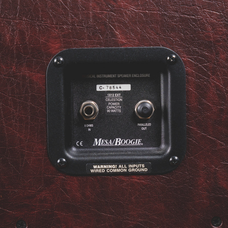 2014 Mesa Boogie Express 50 Amplifier Head and Matching 1x12" Cabinet, British Cabernet Bronco - Used