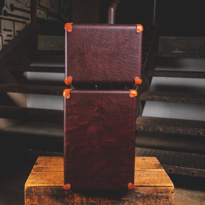 2014 Mesa Boogie Express 50 Amplifier Head and Matching 1x12" Cabinet, British Cabernet Bronco - Used