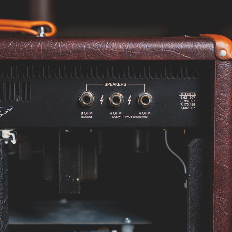 2014 Mesa Boogie Express 50 Amplifier Head and Matching 1x12" Cabinet, British Cabernet Bronco - Used