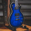 2022 Schecter Solo II Supreme Electric Guitar, See-Thru Blue Burst with Hard Case - Used