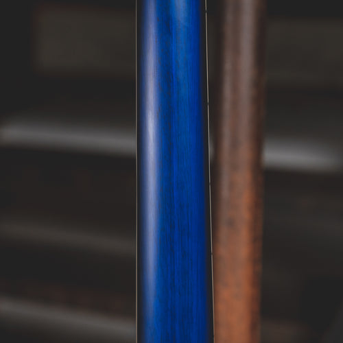 2022 Schecter Solo II Supreme Electric Guitar, See-Thru Blue Burst with Hard Case - Used