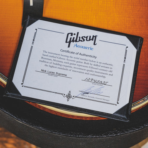 2015 Gibson Limited Edition Nick Lucas Koa, Honey Burst Finish, w/ OHSC - Used