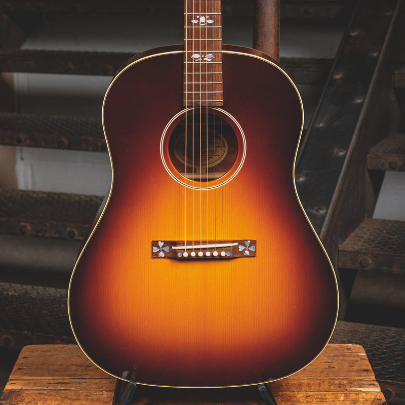 1997 Gibson J-35 Adirondack Spruce Top , Quilted Mahogany Back and Sides, Sunburst W/ Ohsc