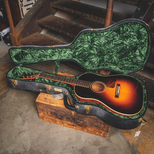 2014 John Walker Wise River SD Sunburst Round Shoulder Quilted Mahogany Acoustic Guitar - Used