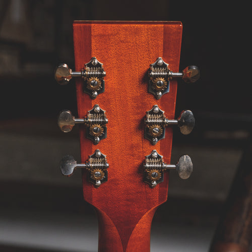 2014 John Walker Wise River SD Sunburst Round Shoulder Quilted Mahogany Acoustic Guitar - Used