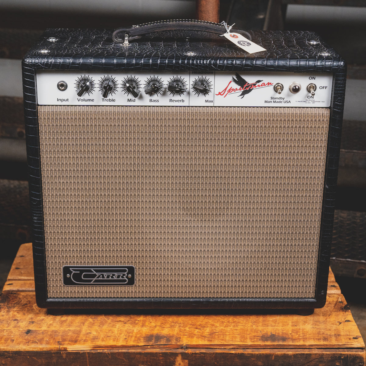 2014 Carr Sportsman 1x12" Combo Guitar Amplifier - Used