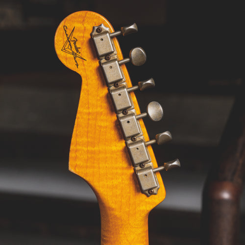 2013 Fender Custom Shop 1959 Stratocaster Relic Cayenne Burst w/ OHSC - Used