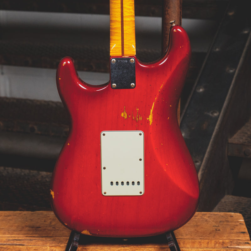 2013 Fender Custom Shop 1959 Stratocaster Relic Cayenne Burst w/ OHSC - Used