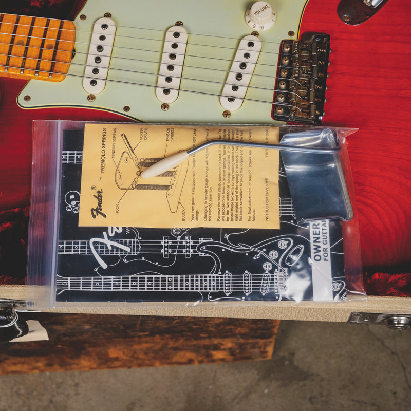 2013 Fender Custom Shop 1959 Stratocaster Relic Cayenne Burst w/ OHSC - Used