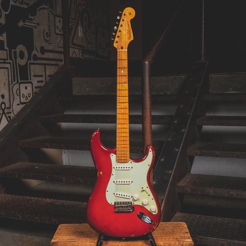 2013 Fender Custom Shop 1959 Stratocaster Relic Cayenne Burst w/ OHSC - Used