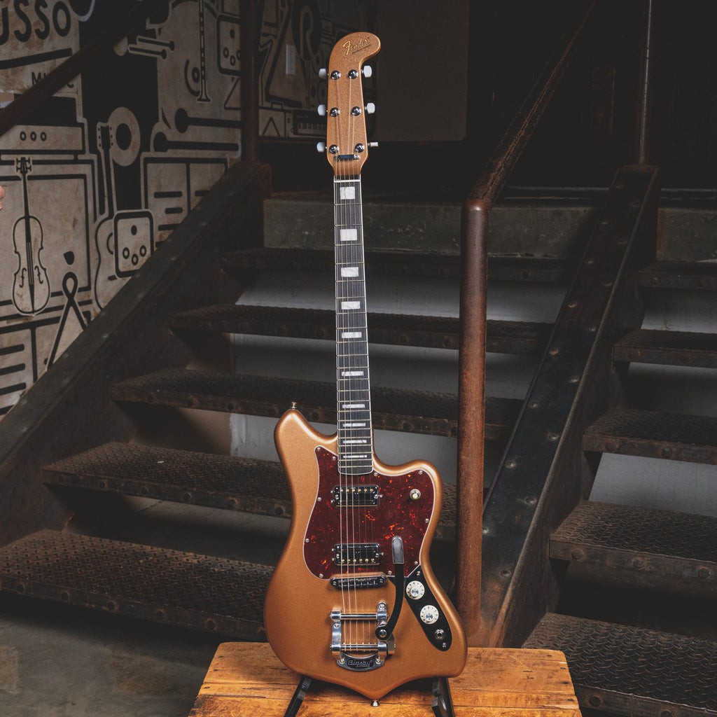Firemist Gold 2020 Fender Parallel Universe II Maverick Dorado Firemist Gold w/OHSC