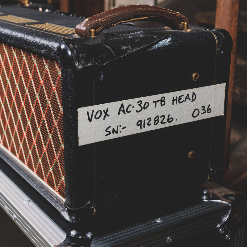 1993 Vox AC30TB w/ Road Case Noel Gallagher Collection w Signed COA