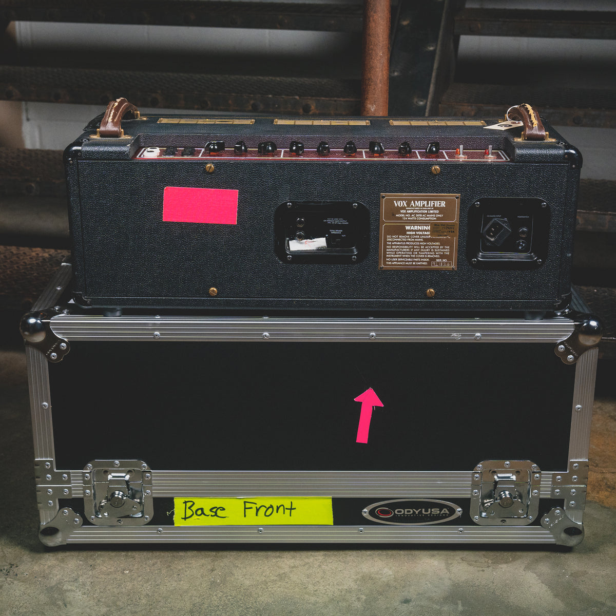 1993 Vox AC30TB w/ Road Case Noel Gallagher Collection w Signed COA