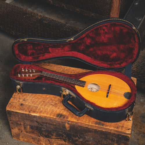 1991 Flatiron 1N Mandolin Natural W/ Hard Case - Use