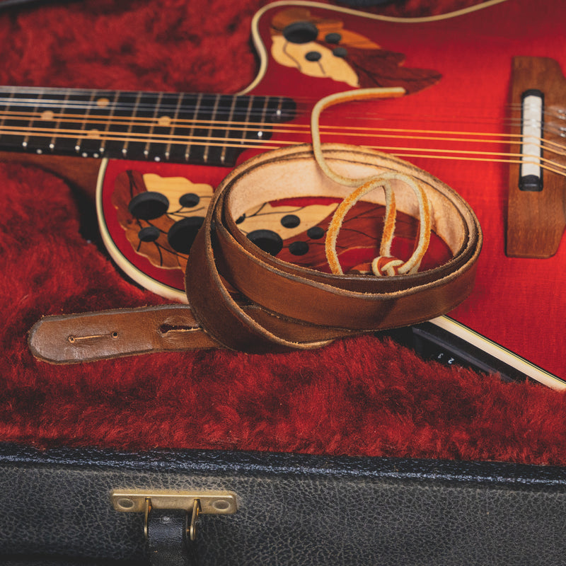 1995 Ovation MM68 Acoustic/Electric Mandolin Red w/ OHSC - USED