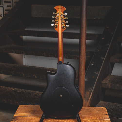 1995 Ovation MM68 Acoustic/Electric Mandolin Red w/ OHSC - USED