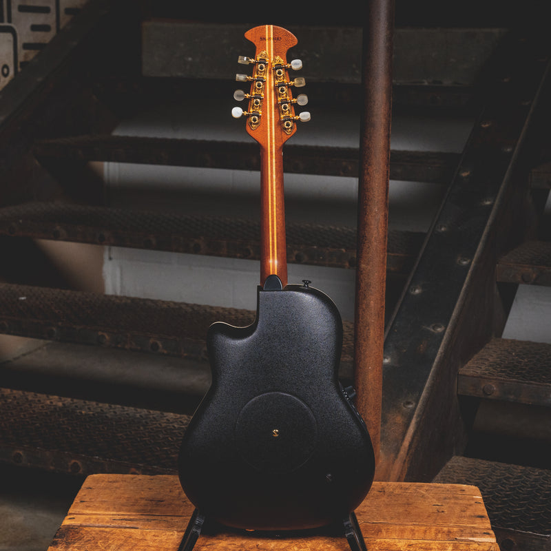 1995 Ovation MM68 Acoustic/Electric Mandolin Red w/ OHSC - USED