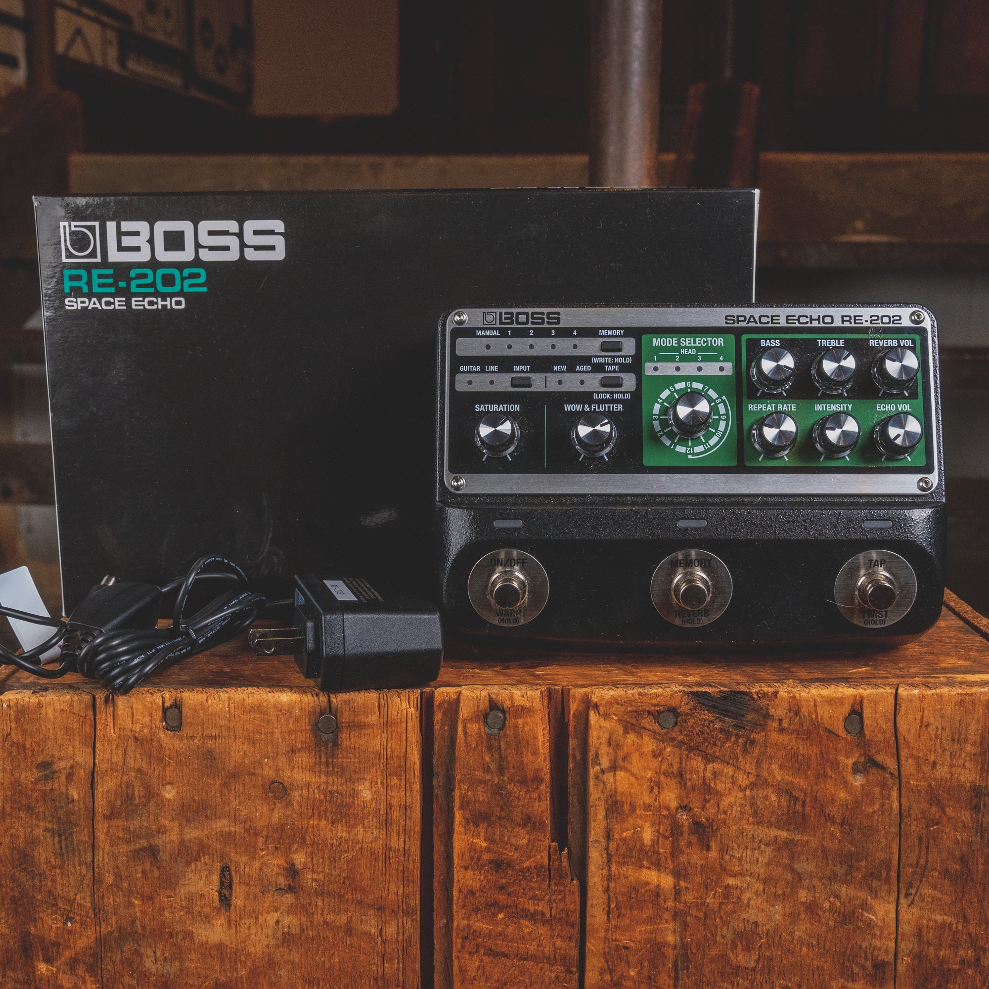 Boss RE-202 Space Echo w/ Box - Used – Russo Music