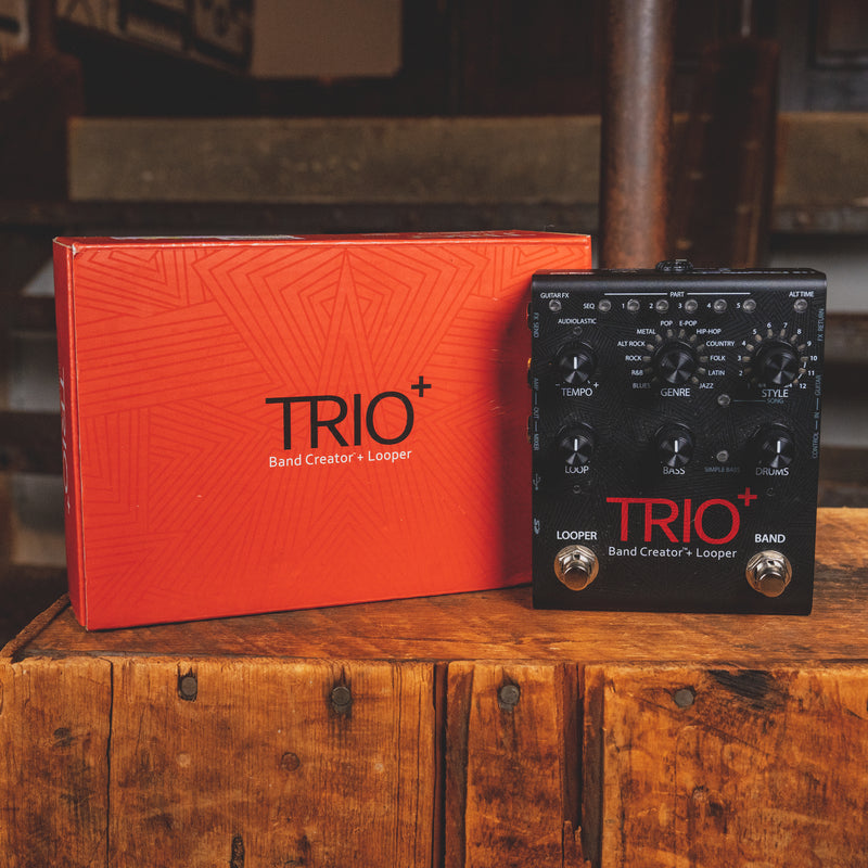 Digitech Trio+ Looper w/ Footswitch And Box - Used